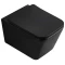 Унитаз подвесной Bond Cube F04-108 безободковый, с сиденьем микролифт, черный матовый - 2