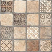 Керамогранит Карфаген 3Д декорированный 40x40