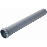 Труба канализационная с раструбом 40 х 2000 мм Sinikon 500033 