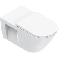 Унитаз подвесной Catalano Comfort 0911700001 безободковый, торнадо, белый глянец