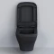 Унитаз подвесной Ambassador Benefit 203T20201R-202T20201 безободковый, с сиденьем микролифт, черный матовый - 5
