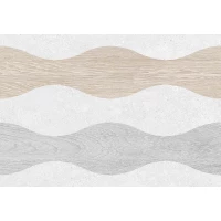 Плитка настенная Керамин Киото 1Д волны декор 27,5х40 CK000032237