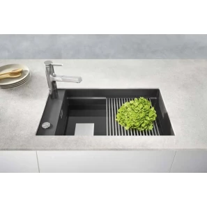 Изображение товара кухонная мойка fragranit franke kubus 2 kng 110-62 серый камень 125.0512.518