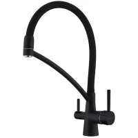 Смеситель для кухни с подключением к фильтру Paulmark Siegen SI213111-401TB