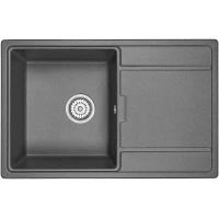 Кухонная мойка Granula 7804, графит