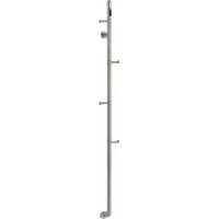 Полотенцесушитель электрический Wonzon & Woghand Kassel WW-AL616-BN 1659x178, никель матовый