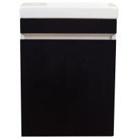 Тумба черный глянец 39 см Style Line Compact СС-00000419