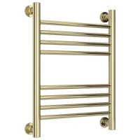 Полотенцесушитель водяной 500x400 перемычка выгнутая шампань Сунержа Богема+ 020-0221-5040