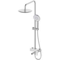 Душевая система Wonzon & Woghand Solo WW-739032-BN 250 мм, со смесителем, никель матовый