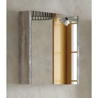 Зеркальный шкаф 65x67 см антик Corozo Верона SD-00000284