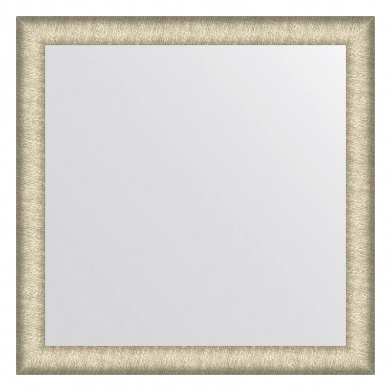 Зеркало 73x73 см брашированное серебро Evoform Definite BY 7610