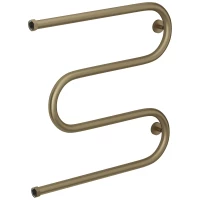 Полотенцесушитель водяной 600x600 золотой шелк Сунержа М-образный+ 32-4007-6060