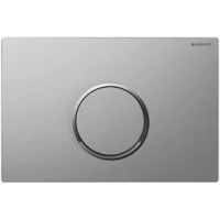 Кнопка смыва Geberit Sigma 10 115.758.KN.1 для инсталляции, матовый хром