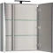 Зеркальный шкаф 69,8x85 см серый антрацит Aquanet Эвора 00184025 - 3