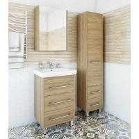 Комплект мебели швейцарский вяз 60,5 см Sanflor Ларго C0002106 + 4640021060773 + H0000000022