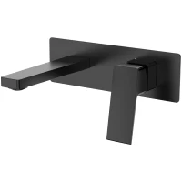 Смеситель для раковины Raglo R30.11.06 встраиваемый, черный матовый