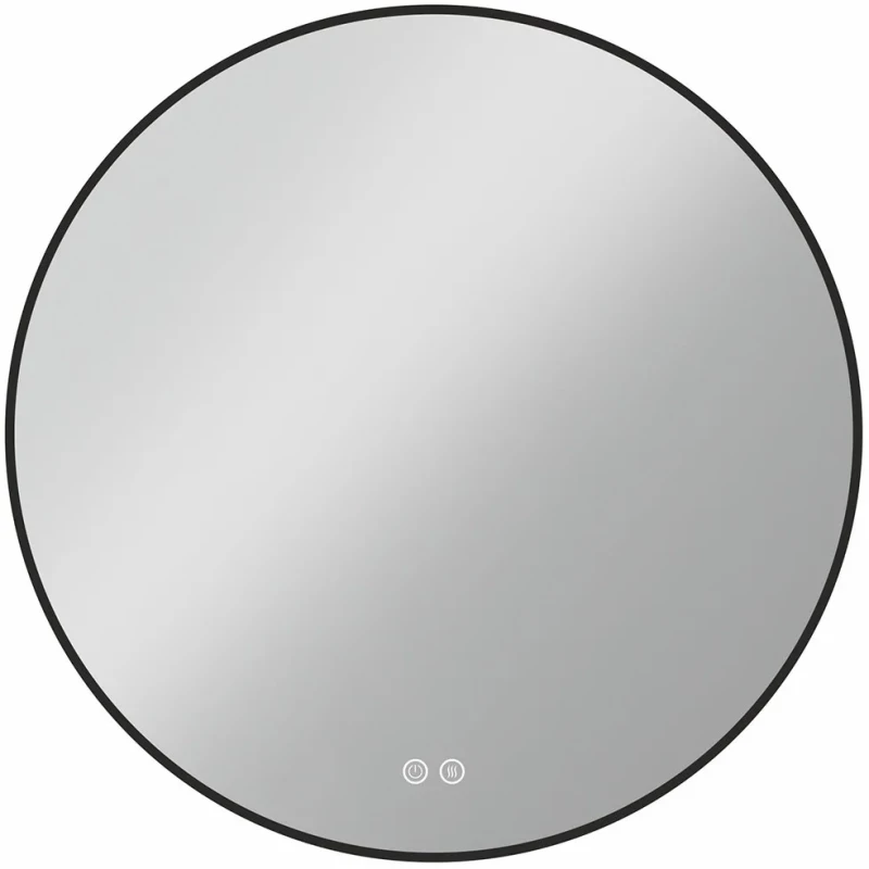 Зеркало 70x70 см черный Vincea VLM-3DE700B-2