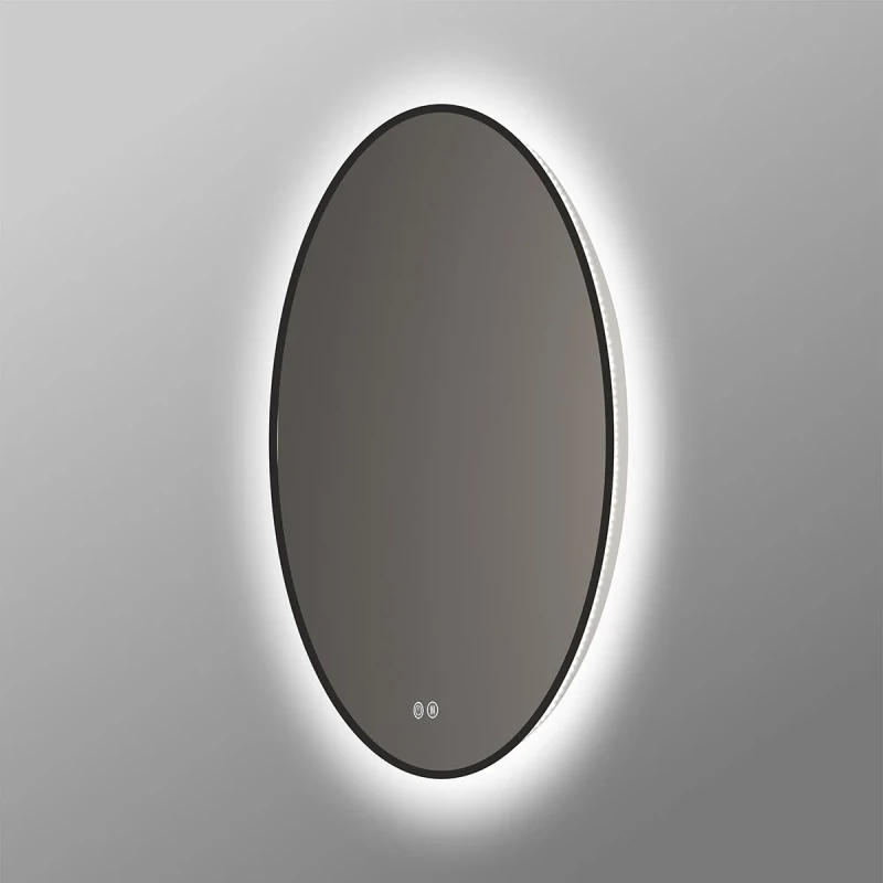 Зеркало 70x70 см черный Vincea VLM-3DE700B-2