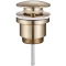 Донный клапан для раковины Raglo R600.01.03 универсальный, золотой матовый - 1