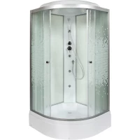 Душевая кабина 90x90x215 см Deto L790GM интимато