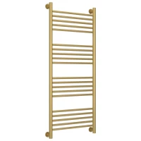 Полотенцесушитель водяной 1200x500 золотой матовый Сунержа Богема+ 032-0220-1250