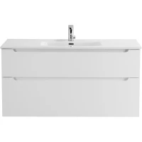 Тумба Bianco Lucido 119,6 см BelBagno Etna ETNA-H60-1200-2C-SO-BL-P