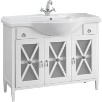 Тумба белый глянец 100,2 см Belux Рояль Н 106-02 4810924252630