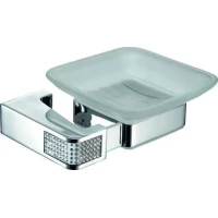 Мыльница Sanibano Diamond H9000/15CRC настенная, хром