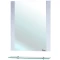 Зеркало 78x80 см белый глянец Bellezza Рокко 4613713030019 - 1