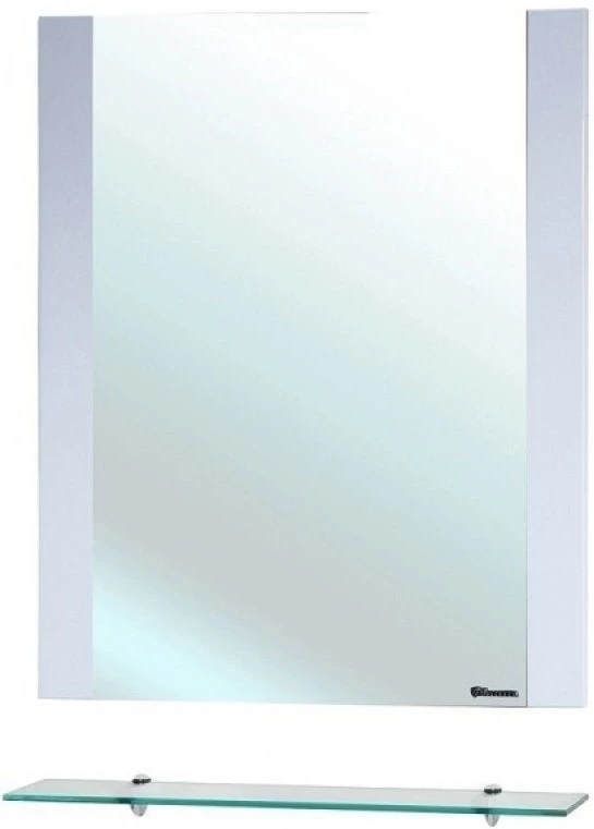 Зеркало 78х80 см белый глянец Bellezza Рокко 4613713030019 - фото 1