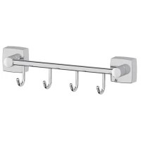 Планка с крючками FBS Esperado ESP 025  для ванны, хром