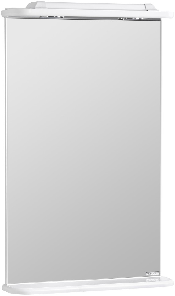 Зеркало 49,6х81,7 см белый глянец Акватон Мира 1A019802MR010