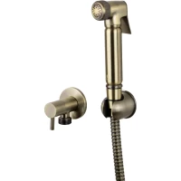 Гигиенический душ Kaiser SH-332 Rel/An с держателем, шлангом, бронза