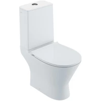 Унитаз-компакт IDDIS Edifice EDIRDSEi24 безободковый, с сиденьем микролифт, белый