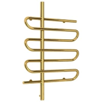 Полотенцесушитель электрический 800x600 золотой МЭМ левый Сунержа Эпатаж 03-0550-8060