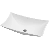 Раковина-чаша Whitecross Coral 0739.060034.200 60x34,5 см, накладная, белый матовый