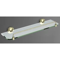 Полка стеклянная 50 см Art&Max Bohemia AM-E-4282-Br