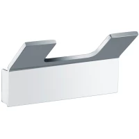 Крючок Wonzon & Woghand Lotte WW-8325 двойной, для ванны, хром