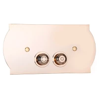 Кнопка смыва Tiffany World TW300.4gold для инсталляции, светлое золото