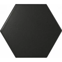 Плитка Equipe Scale Hexagon Black Matt 10,7x12,4