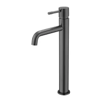 Смеситель для раковины Boheme Uno 462-SGM графит глянец