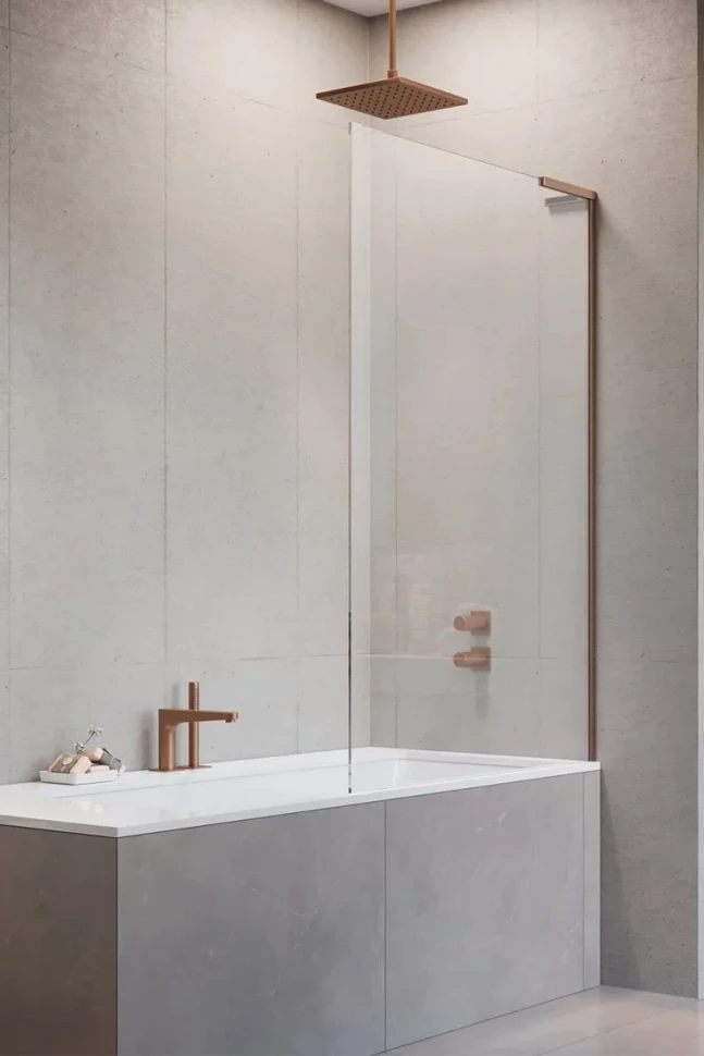 

Шторка для ванны Radaway Modo SL Brushed Copper PNJ II 70 Right 10316070-93-01R прозрачное