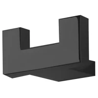 Крючок 3SC SK 3.0 SK12NO двойной, для ванны, черный матовый