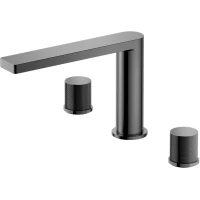 Смеситель для раковины Feramolli Dante GS8825S графит матовый