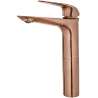 Смеситель для раковины Teka Itaca 67366020G3 без донного клапана, розовое золото