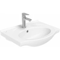 Раковина Creavit Etol ET155-00CB00E-0000 55,4x44,5 см, накладная, подвесная, белый