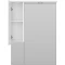 Зеркальный шкаф Misty Чегет П-Чег-02075-01Л 74x100,1 см L, с подсветкой, выключателем, белый глянец - 2