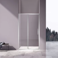 Душевая дверь Vincea Slim VDP-4SL120CL 120 см, профиль хром, стекло прозрачное