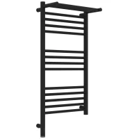 Полотенцесушитель электрический Сунержа Богема с полкой 3.1 15-6006-8040 800x400, МЭМ левый, темный титан муар