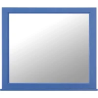 Зеркало 95,8x85 см синий матовый ASB-Woodline Толедо 11196 СМ